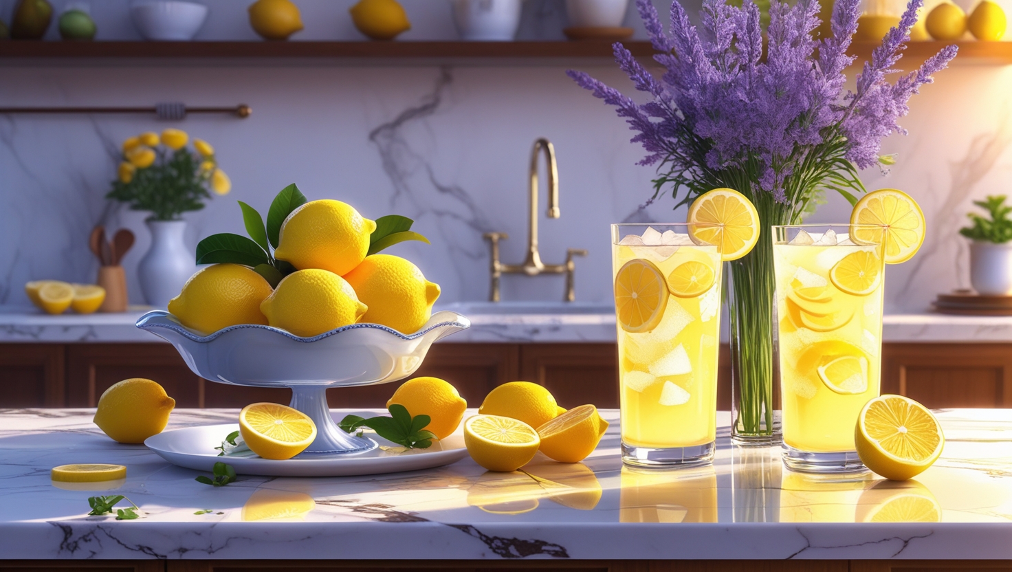 Lemon & Lavender: The Color Story That’s Taking Over Summer Kitchens
